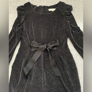 Black sparkly holiday dress Size M